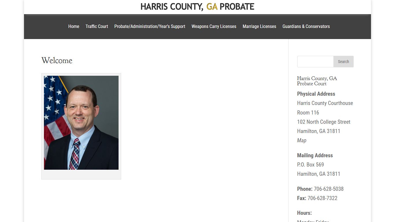 Welcome | Harris County, GA Probate Court